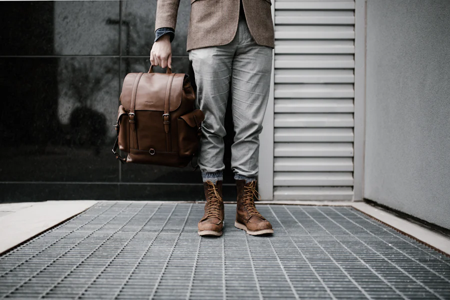Custom leather bag manufactured for a fashion brand's first production run